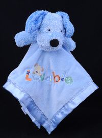 Carters Child of Mine "Loveable" Blue Dog Lovey